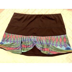Lucky in Love tennis pickleball skirt skort size Large